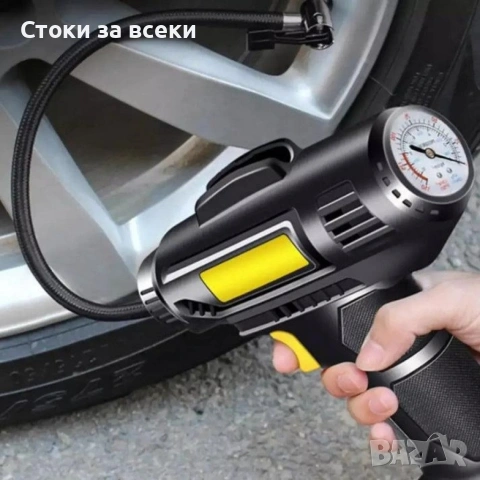 Безжичен дигитален компресор за автомобил, снимка 3 - Аксесоари и консумативи - 53258456