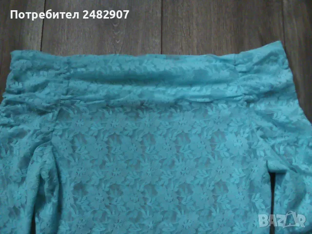 Дамска блуза - дантела, снимка 5 - Блузи с дълъг ръкав и пуловери - 49501492