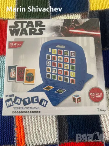 нова настолна игра Star Wars – Top Trumps MATCH: The Crazy Cube Game, снимка 3 - Настолни игри - 50278857