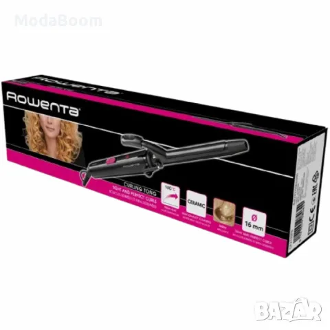 Маша за коса Rowenta за плътни и естествени къдрици, снимка 6 - Маши за коса - 48905354
