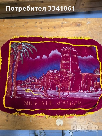 Калъфка за възглавница с пейзаж от Алжир