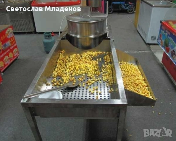 Линия за производство на карамелизирани пуканки и други храни!!!, снимка 4 - Други машини и части - 53260983