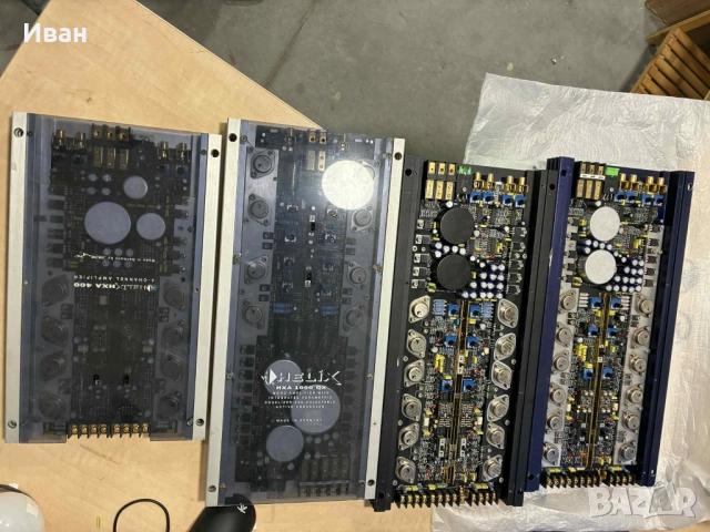 усилватели Helix HXA 400 / 500 / 1000 , снимка 5 - Ресийвъри, усилватели, смесителни пултове - 51492044