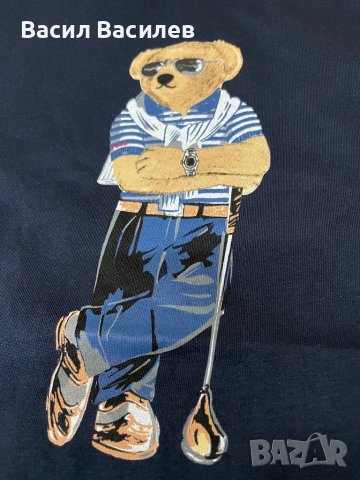 Тениска Polo с мече, снимка 3 - Тениски - 39614364