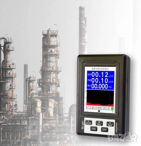 Детектор за ядрена радиация XR1 BR-9b, снимка 6 - Друга електроника - 52116698