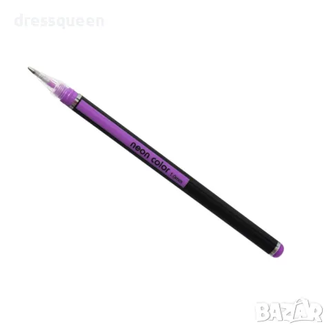 6107-60 Комплект от 60 броя неонови гел химикалки, снимка 3 - Други - 48882517