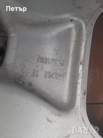 Алуминиеви Оригинални Джанти 16 цола, Мерцедес, 5 х112х66.6-16 ЕТ 35, снимка 7 - Гуми и джанти - 39591431