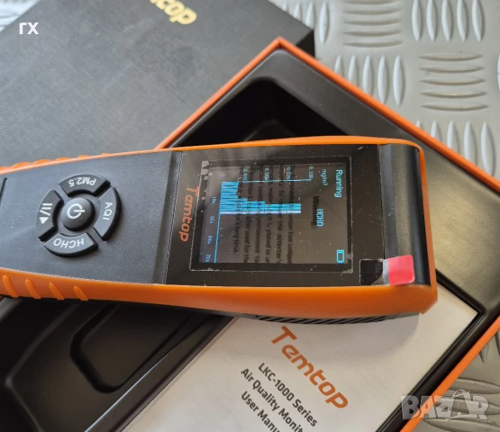 Temtop Air тестер за качество на въздуха PM2.5 PM10 , снимка 4 - Друга електроника - 50665726