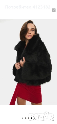 Пухено яке, снимка 5 - Якета - 52816664