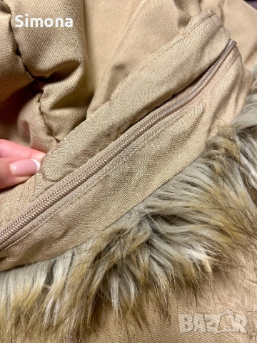 Зимно пухено яке, снимка 3 - Якета - 52632675