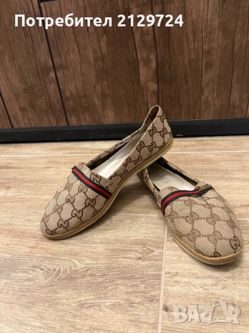 Сникърси Love Moschino и Mexx / Еспадрили по модел на Gucci, снимка 9 - Дамски ежедневни обувки - 53522278