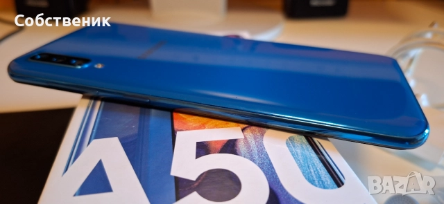 samsung a50 sm-a505fn/ds телефон смартфон кабел адаптер зарядно гръб протектор, снимка 17 - Samsung - 52949216