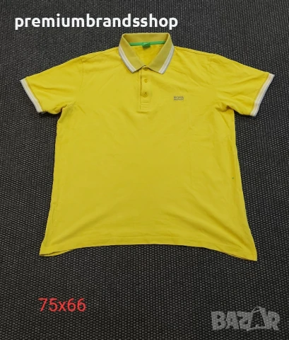 Boss тениска XXL размер с яка