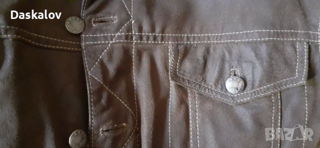 Продавам мъжко кожено яке, снимка 3 - Якета - 40346127