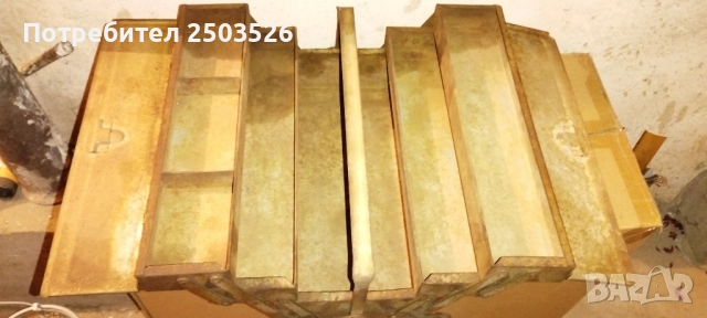 Стара метална кутия за инструменти, снимка 8 - Антикварни и старинни предмети - 52918752