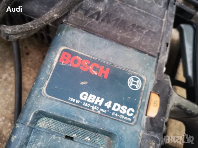 Продавам големи къртачи BOSCH  Къртач Bosch GBH 5 DCE 1100W комплект с куфар и две шила Цена 400лв. , снимка 4 - Бормашини - 36785802