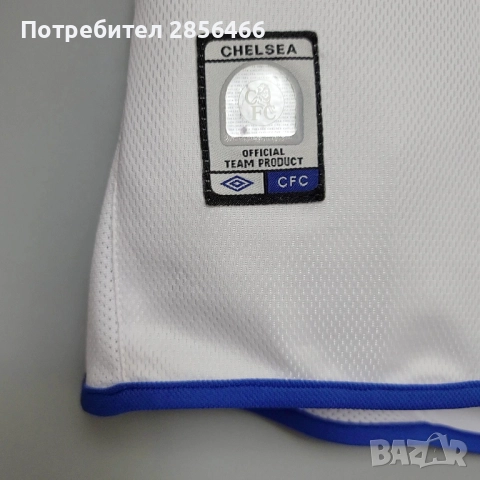 Мъжка ретро футболна тениска Chelsea F.C. season 03/05 размер XXL, снимка 6 - Тениски - 52219895