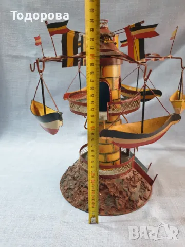 Антична ламаринена детска играчка, снимка 6 - Антикварни и старинни предмети - 49774368