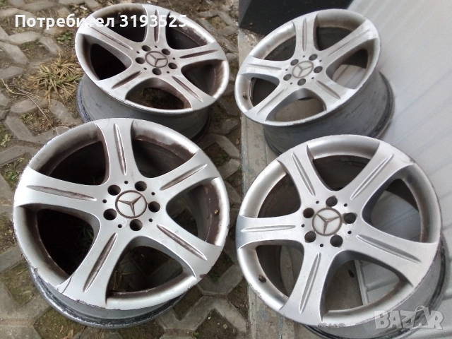 Алуминиеви джанти от МЕРЦЕДЕС 18 цола 5x112 , снимка 2 - Гуми и джанти - 52639686