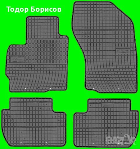 Стелки гумени за Mitsubishi Outlander II 2006-2013 /0482/, снимка 1