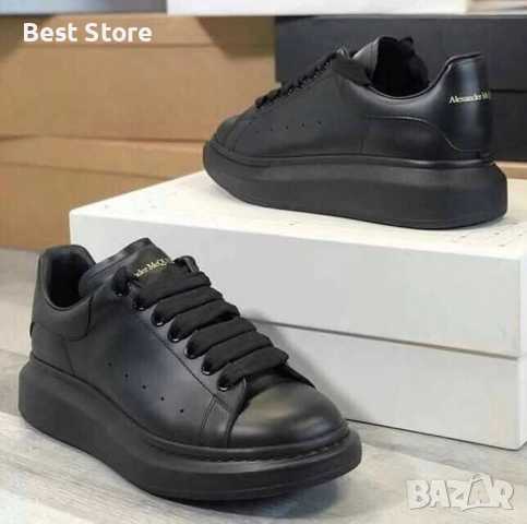 Alexander McQueen Черни Маратонки 36-44 Номер 