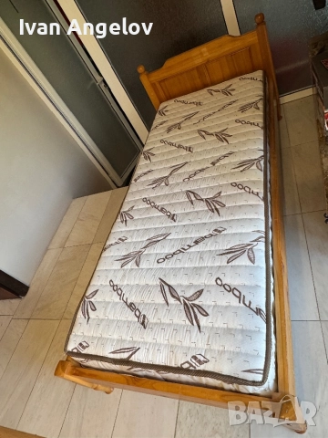 Легло с матрак масив 