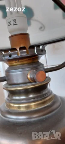 Лампа винтидж голяма, снимка 11 - Лампи за таван - 47505564