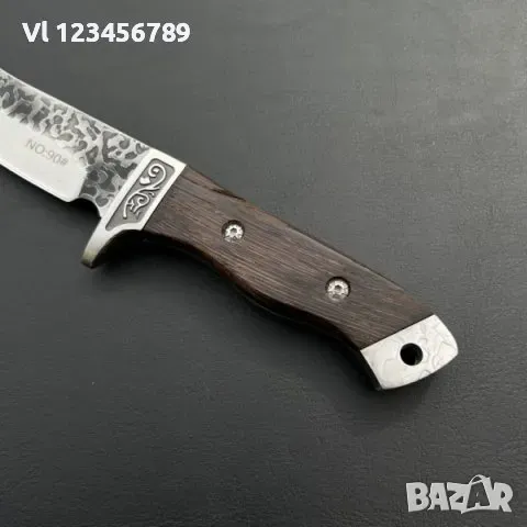 Ловен нож BUCK KNIVES 90 , 5CR13Моv, 170x300 mm, снимка 4 - Ножове - 48490639