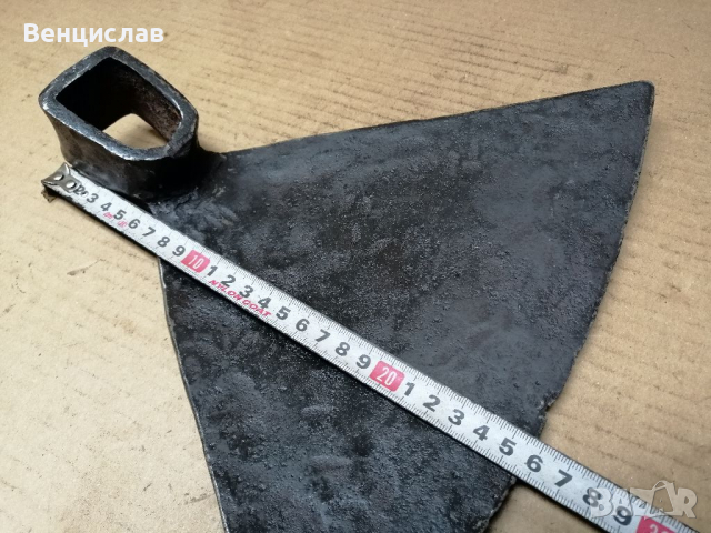 Стара Кована Мотика, Чапа / 1,4 кг. Номер 4., снимка 6 - Градински инструменти - 36449106
