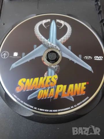 Snakes on a plane -  оригинален DVD диск филм