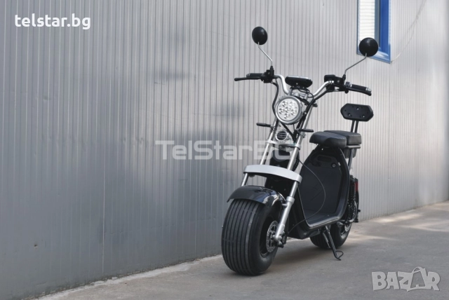 Електрически скутер BIG CITY HARLEY X12 2500W 60V 21Ah с LED фар, снимка 9 - Мотоциклети и мототехника - 52429336