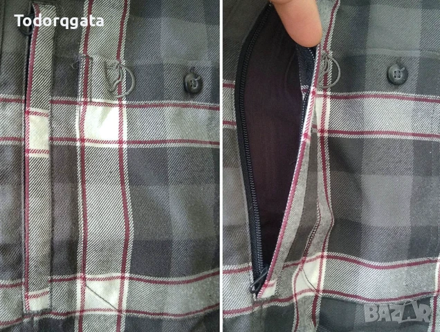 Fjallraven М Мъжка Риза Носена Веднъж Casual Urban Outdoor Vintage, снимка 8 - Ризи - 50487802