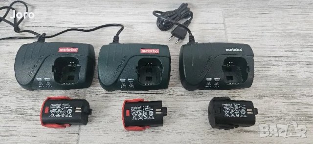 чисто нови зарядно и батерии metabo d-72622, снимка 6 - Винтоверти - 48315417
