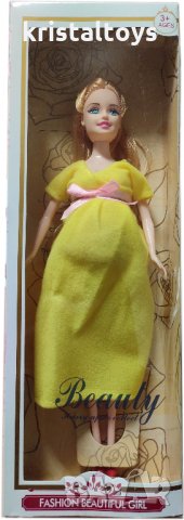 Детска играчка Кукла бременна, снимка 1
