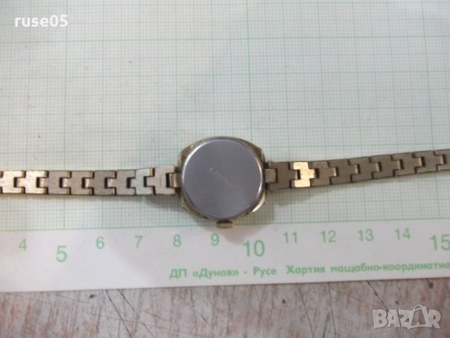 Часовник "ZARIA" с верижка ръчен дамски съветски работещ - 4, снимка 3 - Дамски - 26251682