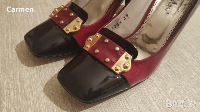 GiAnni италиански дамски обувки на ток, снимка 3 - Дамски обувки на ток - 32539626