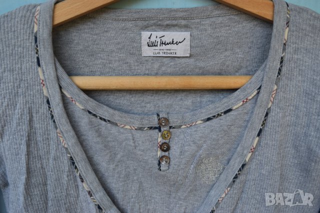 Luis Trenker дамска блуза сива