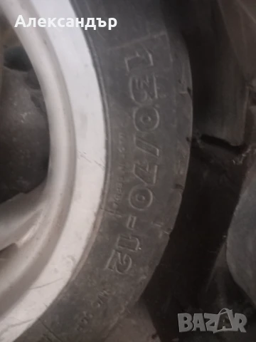 Джанта с гума за Пиаджо Скипър 125сс , снимка 3 - Гуми и джанти - 51128311