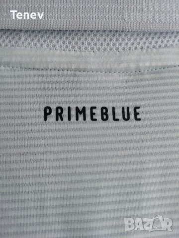 Adidas Primeblue оригинална фланелка тениска M, снимка 4 - Тениски - 36678859