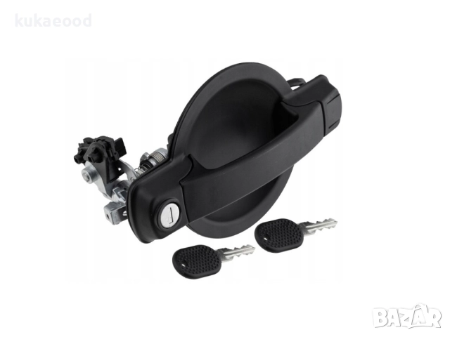 Външна дръжка за задна врата с моторче, патронник и ключове за Fiat Doblo MK1