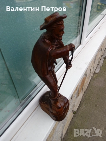 Немска дървена статуетка, снимка 3 - Декорация за дома - 52771224