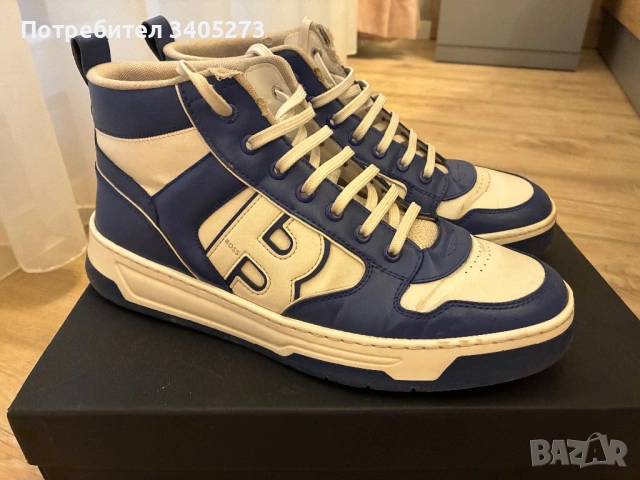 Обувки кецове Hugo Boss Baltimore, снимка 3 - Кецове - 53021160