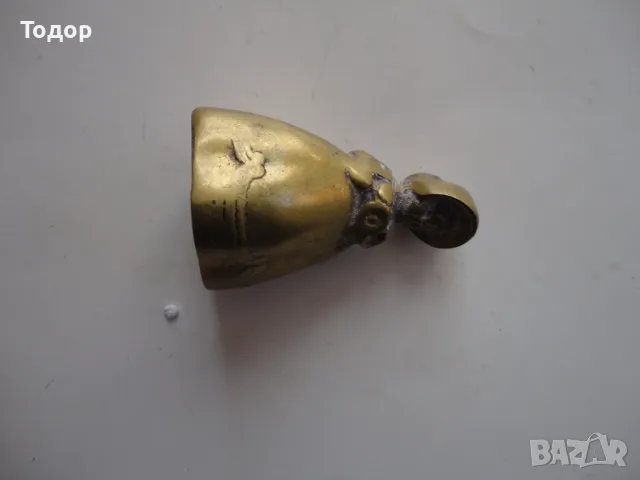 Старинна бронзова фигурка фигура пластика жена , снимка 6 - Колекции - 47410515