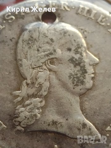 Сребърна монета 1/4 кроненталер 1791г. Леополд втори Виена Австрийска Нидерландия 13724, снимка 6 - Нумизматика и бонистика - 42987332