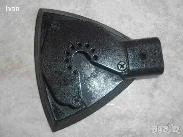 Нова Диамантена Велкро Делта Приставка-Триъгълна-90х90х90мм-За Виброшлайф, снимка 4 - Други инструменти - 33290711