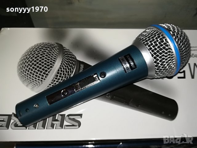 профи микрофон-shure комплект-внос швеицария, снимка 7 - Микрофони - 28727818