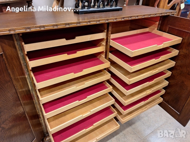 Гардероб, шкаф с богата дърворезба , снимка 9 - Шкафове - 52712120