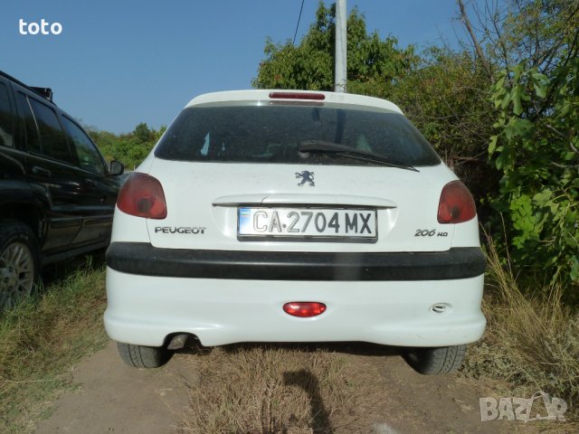 Peugeot 206 1.4 hdi, снимка 3 - Автомобили и джипове - 37827133
