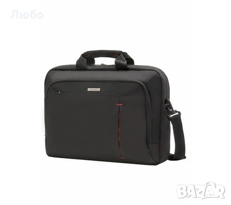 Samsonite Bailhandle Guardit 16" чанта за лаптоп, черна/сива, снимка 4 - Чанти - 35012266