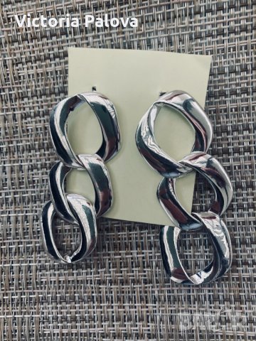 Мега модерни големи обеци statement , снимка 8 - Обеци - 32252434